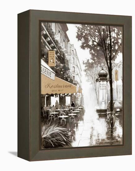 Stroll Through Paris II-E. Anthony Orme-Framed Stretched Canvas