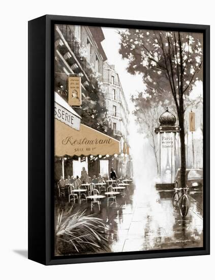 Stroll Through Paris II-E. Anthony Orme-Framed Stretched Canvas