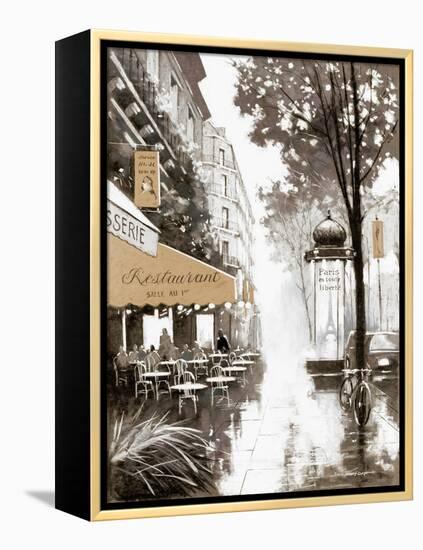 Stroll Through Paris II-E. Anthony Orme-Framed Stretched Canvas