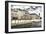 Stroll to the waterfront in Paris-Philippe Hugonnard-Framed Giclee Print