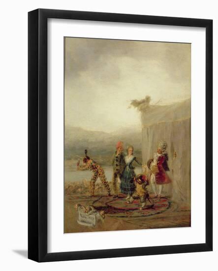 Strolling Players, 1793-Francisco de Goya-Framed Giclee Print