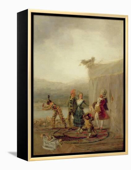 Strolling Players, 1793-Francisco de Goya-Framed Premier Image Canvas