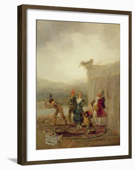 Strolling Players, 1793-Francisco de Goya-Framed Giclee Print