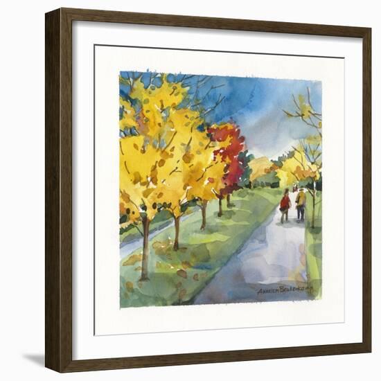 Strolling-Annelein Beukenkamp-Framed Giclee Print