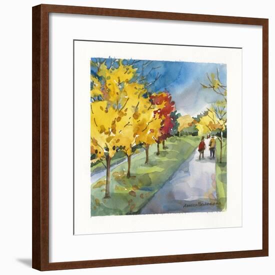 Strolling-Annelein Beukenkamp-Framed Giclee Print