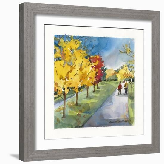 Strolling-Annelein Beukenkamp-Framed Giclee Print