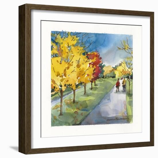 Strolling-Annelein Beukenkamp-Framed Giclee Print