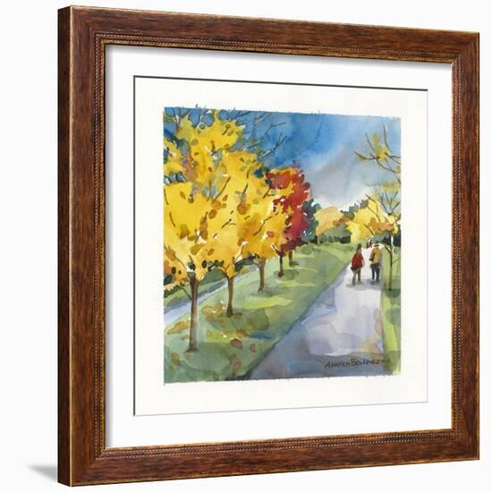 Strolling-Annelein Beukenkamp-Framed Giclee Print