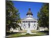 Strom Thurmond Statue and State Capitol Building, Columbia, South Carolina-Richard Cummins-Mounted Photographic Print