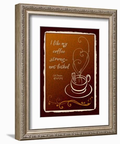 Strong, Not Lethal-Kate Ward Thacker-Framed Giclee Print