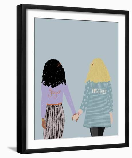 Stronger Together-Kim Colthurst Johnson-Framed Giclee Print