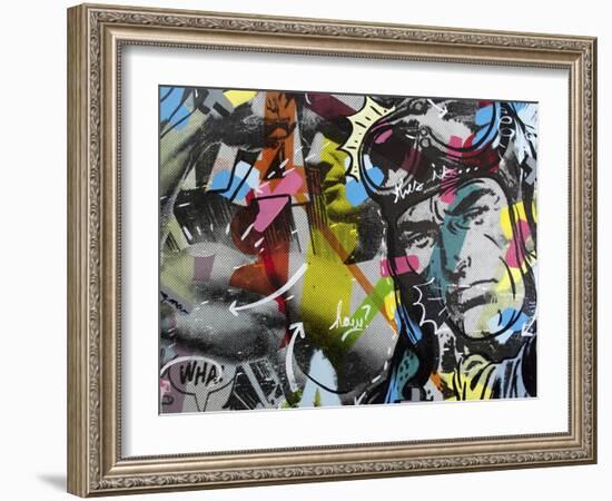 Strongman-Dan Monteavaro-Framed Giclee Print