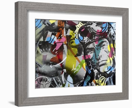 Strongman-Dan Monteavaro-Framed Giclee Print