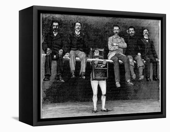 Strongwoman, 19th Century-Science Photo Library-Framed Premier Image Canvas