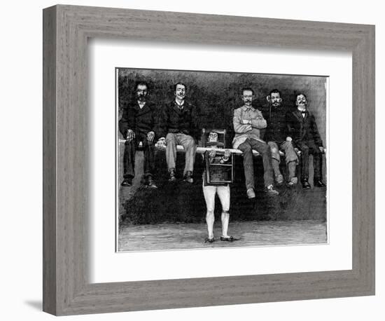 Strongwoman, 19th Century-Science Photo Library-Framed Photographic Print