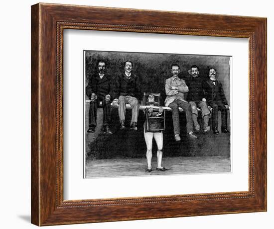 Strongwoman, 19th Century-Science Photo Library-Framed Photographic Print