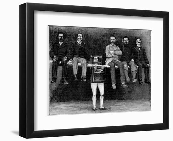 Strongwoman, 19th Century-Science Photo Library-Framed Photographic Print