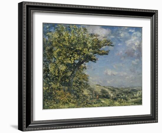 Stroud: an Upland Landscape-Philip Wilson Steer-Framed Giclee Print