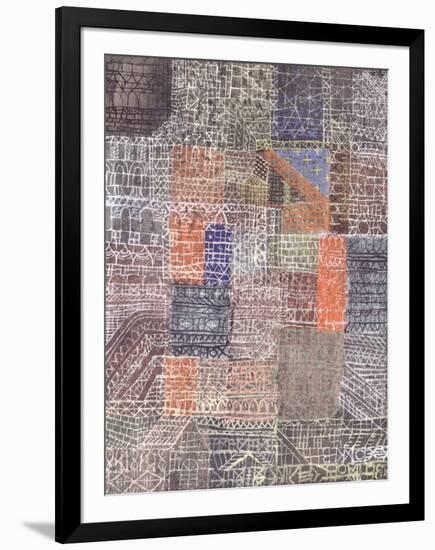 Structural II-Paul Klee-Framed Giclee Print