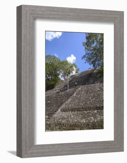 Structure 1, Calakmul Mayan Archaeological Site, Campeche, Mexico, North America-Richard Maschmeyer-Framed Photographic Print