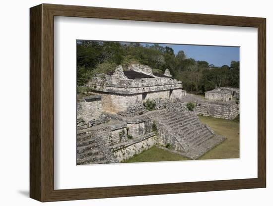 Structure 17 (The Twins), Ek Balam, Mayan Archaeological Site, Yucatan, Mexico, North America-Richard Maschmeyer-Framed Photographic Print