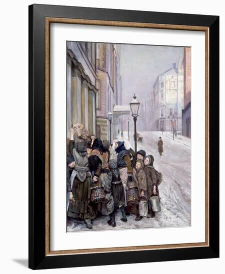 Struggle for Survival-Christian Krohg-Framed Giclee Print