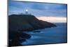 Strumble Head Lighthouse at Dusk, Pembrokeshire Coast National Park, Wales, United Kingdom, Europe-Ben Pipe-Mounted Photographic Print