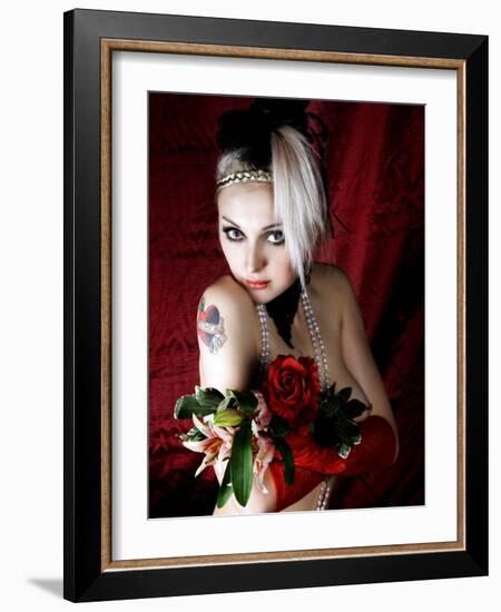 Strut Your Funky Stuff-Lynne Davies-Framed Photographic Print