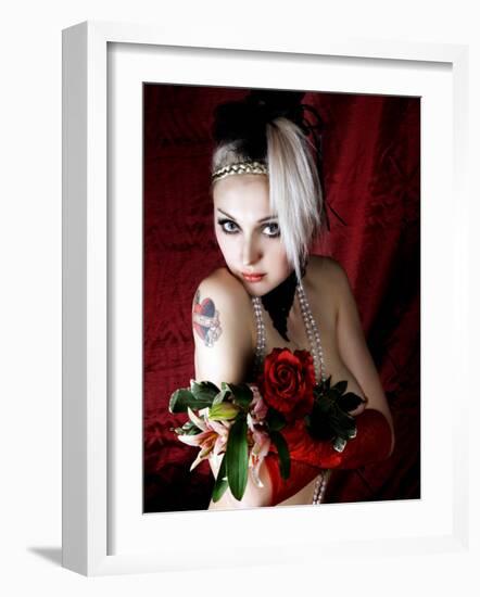 Strut Your Funky Stuff-Lynne Davies-Framed Photographic Print