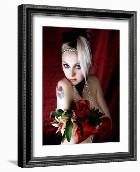 Strut Your Funky Stuff-Lynne Davies-Framed Photographic Print