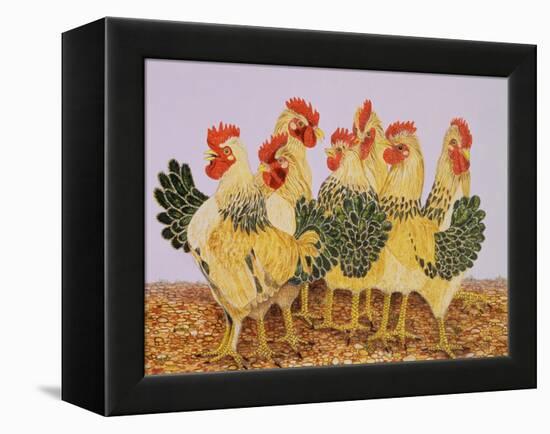 Strutters Ballet-Pat Scott-Framed Premier Image Canvas