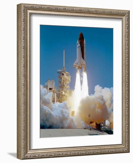 STS-121 launch-Science Source-Framed Giclee Print