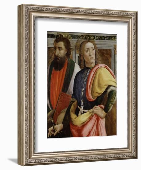 Sts Bartholomew and Julian the Hospitaler-Agnolo di Domenico di Donnino-Framed Giclee Print