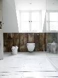 Bathroom Detail in Coach House of Orchard Cottage Conversion, UK-Stuart Cox-Framed Photo