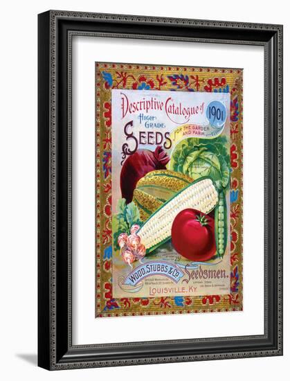 Stubbs Seeds Louisville-null-Framed Art Print