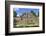 Stucco Mask (Lower Left), the High Temple, Lamanai Mayan Site, Belize, Central America-Richard Maschmeyer-Framed Photographic Print