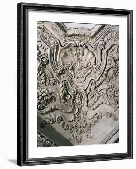 Stuccoes, Detail from the Alcove, 1686-1688-null-Framed Giclee Print