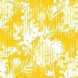 Botanical Silhouette Pattern Seamless Vector Background Tile-stuckmotion-Art Print