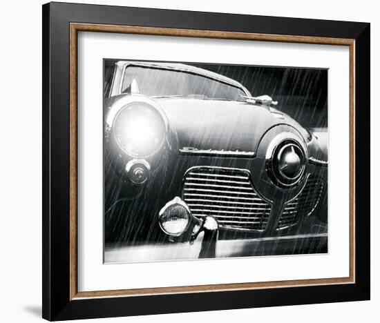 Studebaker Rain-Richard James-Framed Art Print