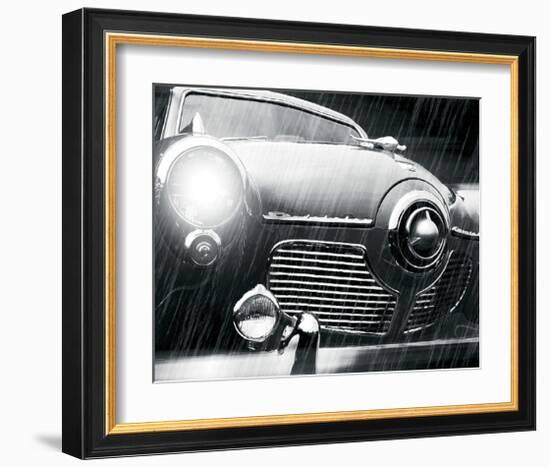 Studebaker Rain-Richard James-Framed Art Print