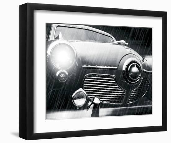 Studebaker Rain-Richard James-Framed Art Print