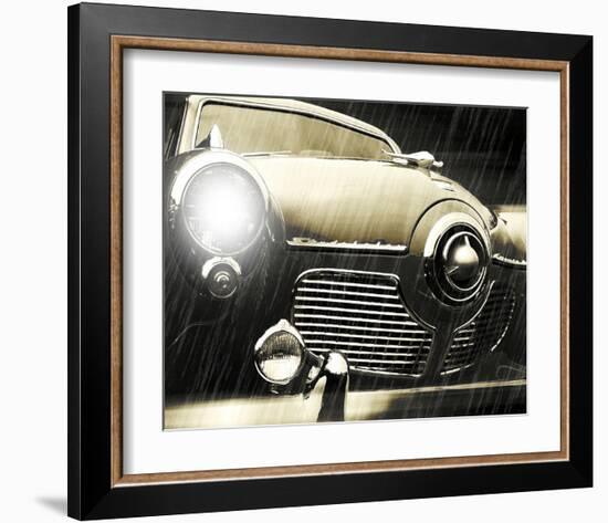 Studebaker Rain-Richard James-Framed Art Print