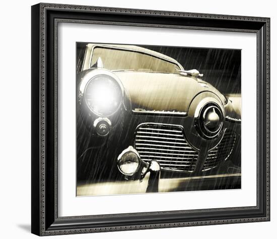 Studebaker Rain-Richard James-Framed Art Print