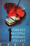 1st National Congress of Catalan Students-Student Federation of Catalonia-Art Print