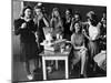 Student Ida Bess Giboney Learning Makeup Technique in Vocational Class at Central High School-Alfred Eisenstaedt-Mounted Photographic Print