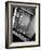 Student Nurses Lining the Railings of Stairwell at Roosevelt Hospital-Alfred Eisenstaedt-Framed Photographic Print