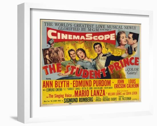 Student Prince, 1954-null-Framed Art Print