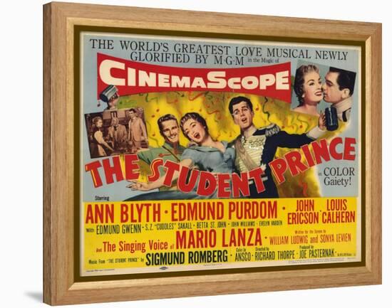 Student Prince, 1954-null-Framed Stretched Canvas