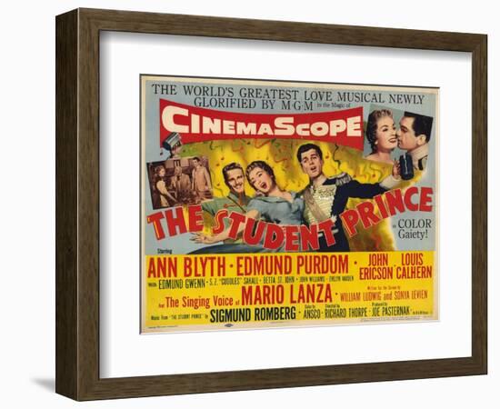 Student Prince, 1954-null-Framed Art Print