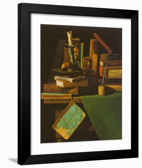 Students Materials-John Frederick Peto-Framed Art Print